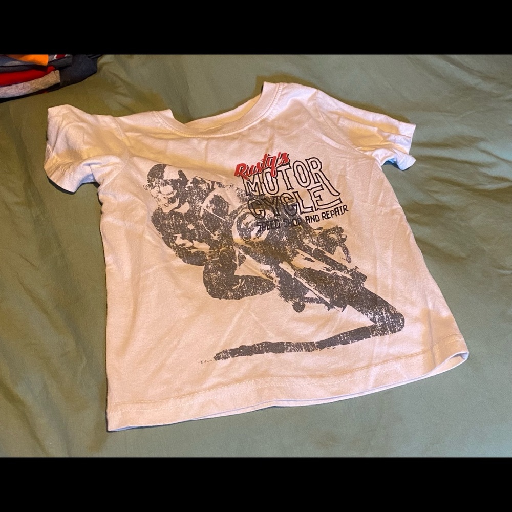 Boys Motorcycle shirt
